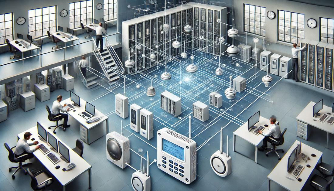 راه اندازی دوربین مداربسته و دزدگیر