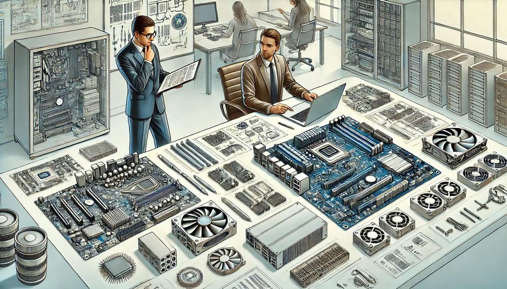 اجرای خدمات سخت افزاری